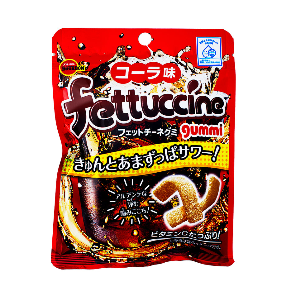 Bourbon Fettuccine Cola Gummy Strips (Japan) 50g - 10 Pack