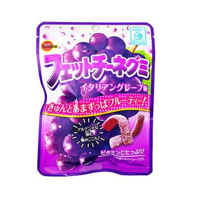 Fettuccine Italian Grape Gummy Strips 50g (Japan) - 10 Pack