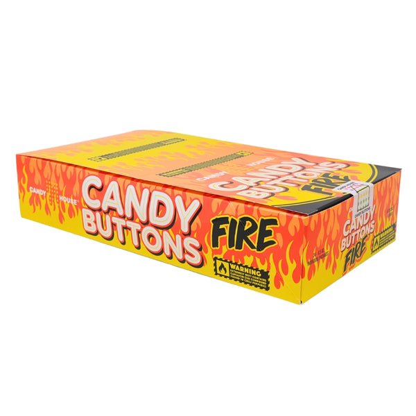 Candy Buttons Fire - .5oz - 24 Pack - Old Fashioned Candy