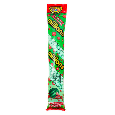 Millions Watermelon Tubes - 55g - 12 Pack