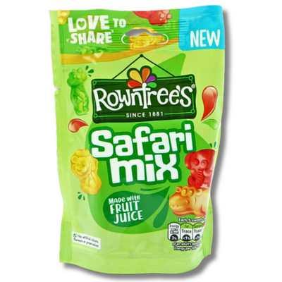 Rowntree Safari Mix (UK) - 115g - 10 Pack