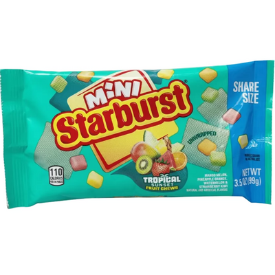 Starburst Minis Tropical Sunset King Size 3.5oz - 15 Pack