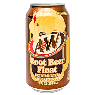 A&W Root Beer Float 355mL - 12 Pack