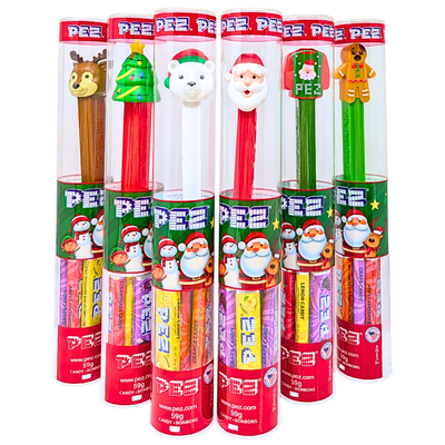 Christmas PEZ Tube Characters 59g - 18 Pack