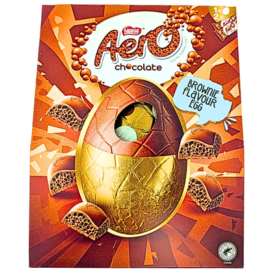 Aero Brownie Flavoured Egg 236g (UK) - 1 Pack