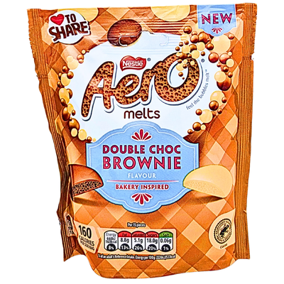 Aero Melts Double Choc Brownie 86g (UK) - 8 Pack