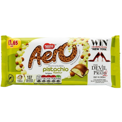 Aero Pistachio 90g (UK) - 15 Pack