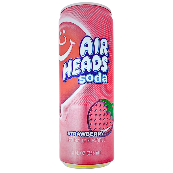 AirHeads Soda Strawberry 12oz - 12 Pack