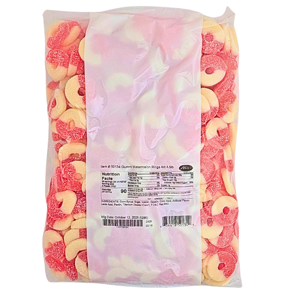 Albanese Gummi Rings Watermelon - 1 Bag