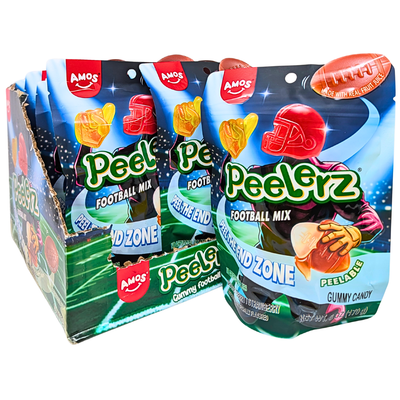 Amos Peelerz Football Mix 6oz - 12 Pack