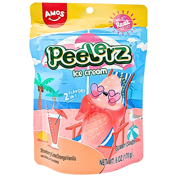 Amos Peelerz Ice Cream 6oz - 12 Pack