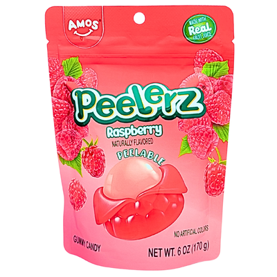 Amos Peelerz Raspberry 6oz - 12 Pack