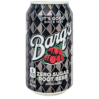 Barq's Root Beer Zero Sugar 355mL - 12 Pack