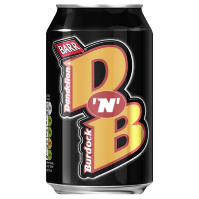 Barr Dandelion 'N' Burdock 330mL (UK) - 24 Pack