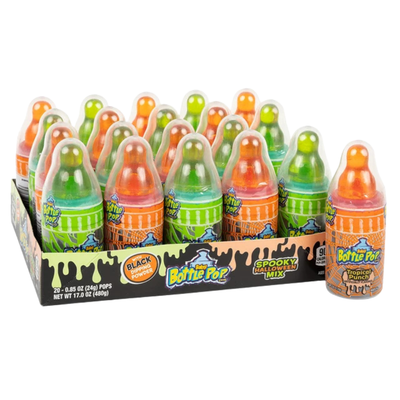 Bazooka Halloween Baby Bottle Pop 24g - 20 Pack