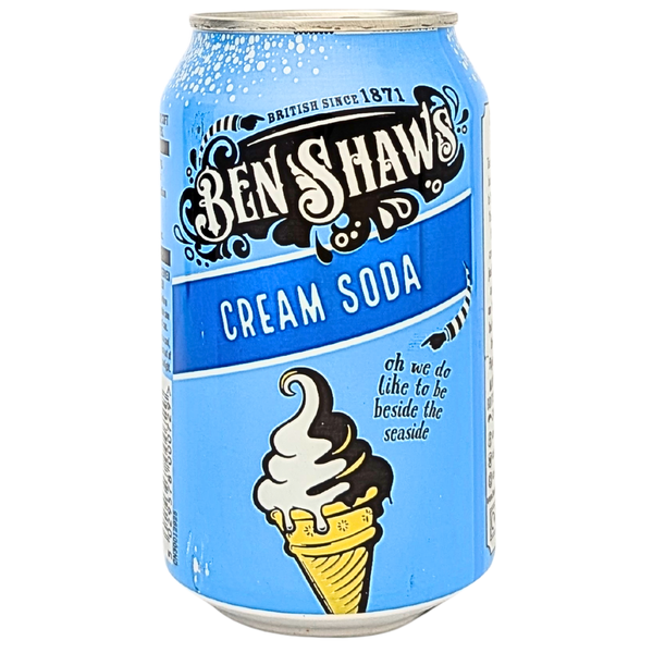 Ben Shaws Cream Soda 330mL (UK) - 24 Pack