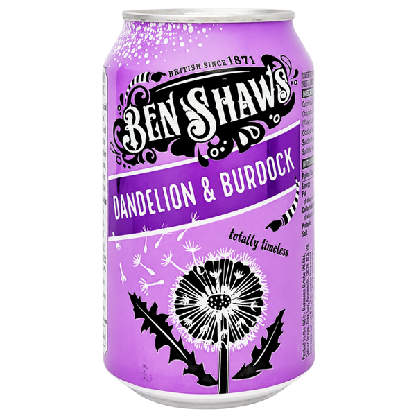 Ben Shaws Dandelion & Burdock 330mL (UK) - 24 Pack