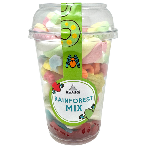 Bonds Rain Forest Mix Candy Cup 260g (UK) - 6 Pack