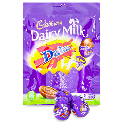 Cadbury Dairy Milk Daim Mini Eggs 77g (UK) - 23 Pack
