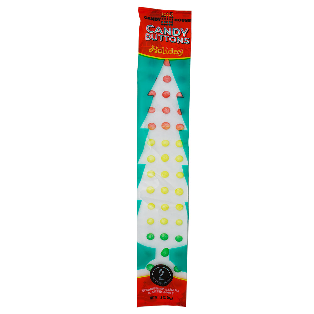 Candy Buttons Holiday Edition .5oz 24 Pack Iwholesalecandy