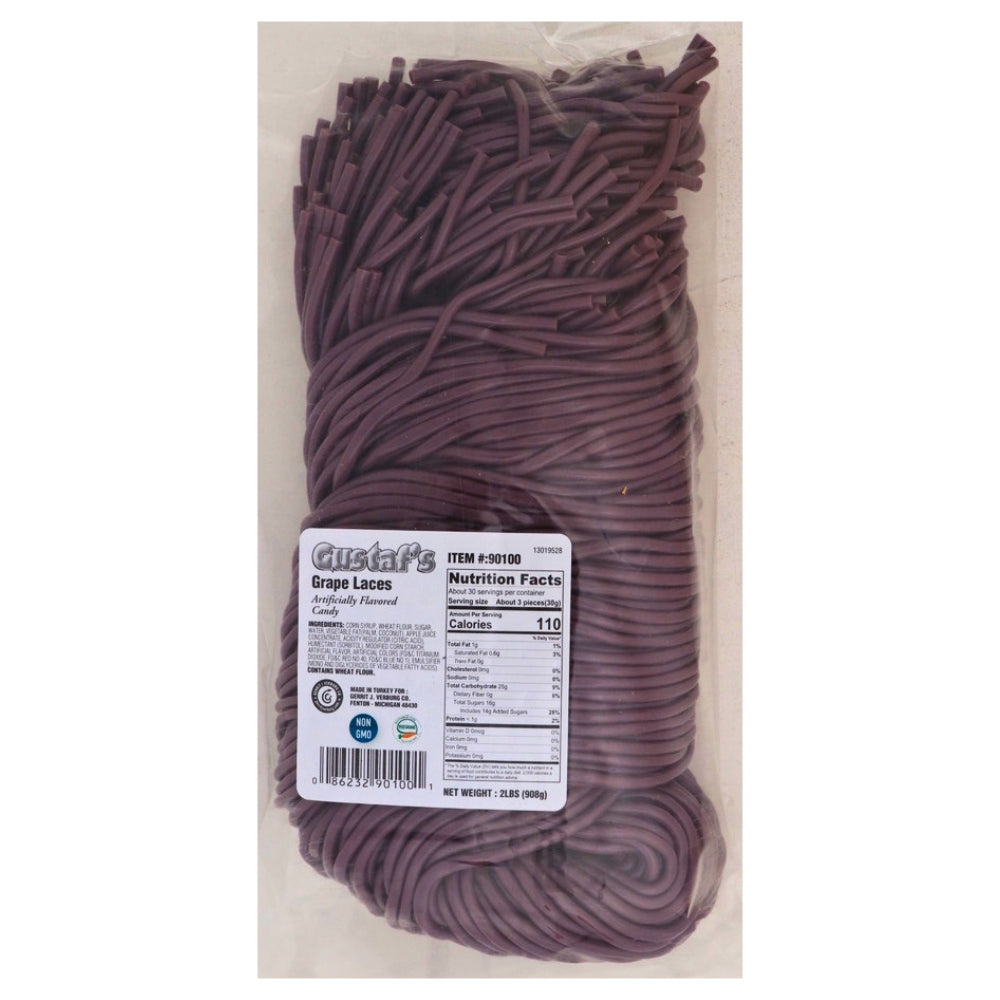 Gustaf's Grape Licorice Laces | Bulk Candy – iWholesaleCandy.ca