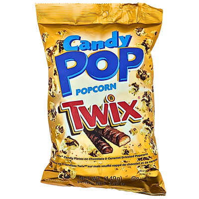Candy Pop Twix Popcorn 149g - 12 Pack