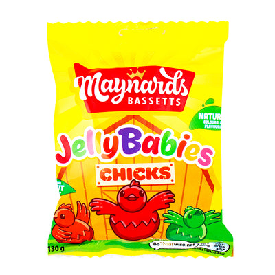 Maynards Bassetts Jelly Babies Chicks (UK) 130g - 10 Pack