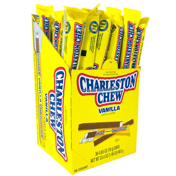 Charleston Chew Vanilla 18g- 36 Pieces