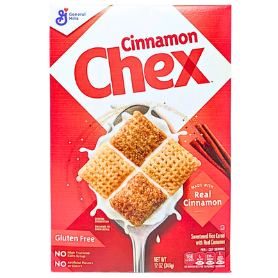 Chex Cereal Cinnamon 12oz - 6 Pack