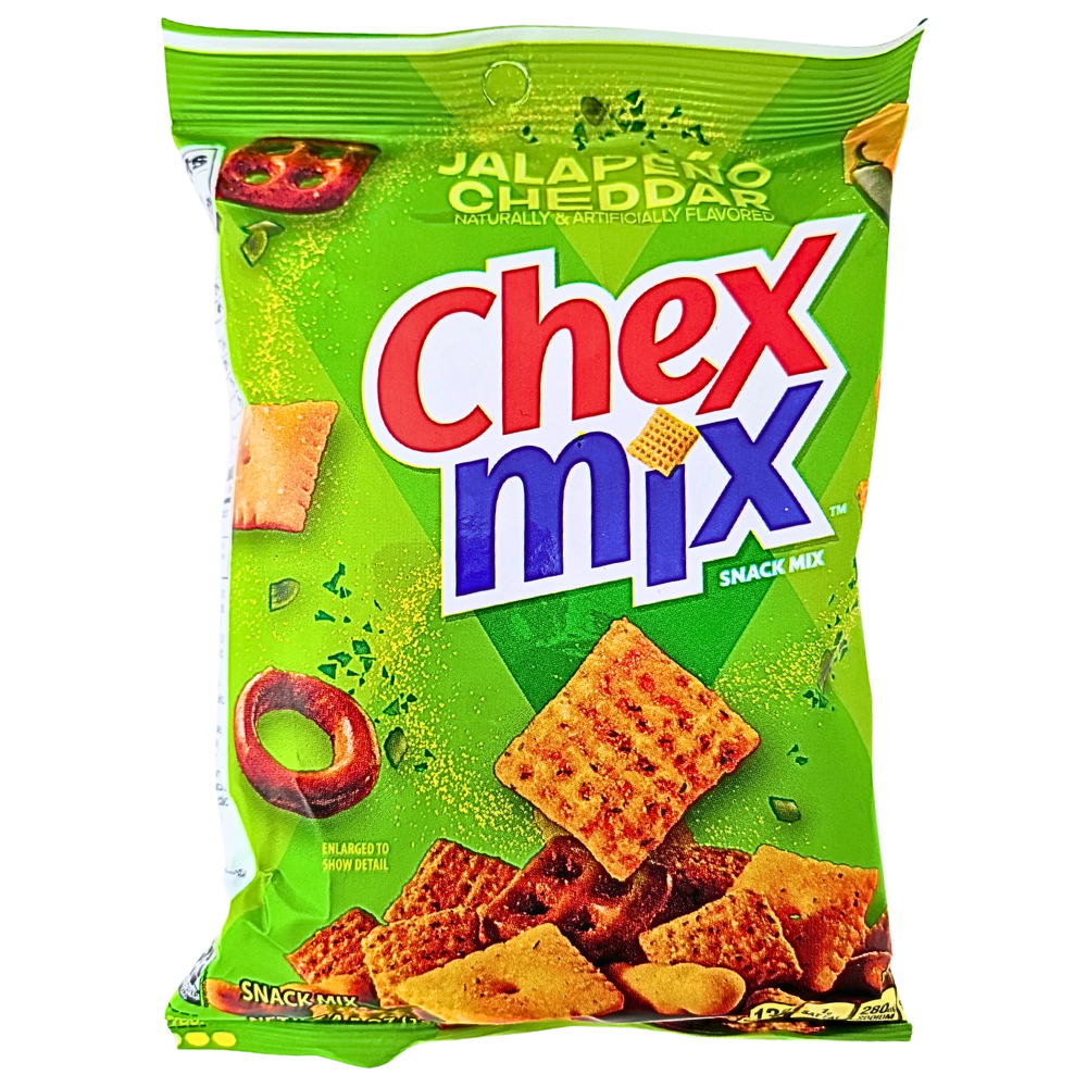 Chex Mix Jalapeno Cheddar 4.5oz - 8 Pack | iWholesale Candy