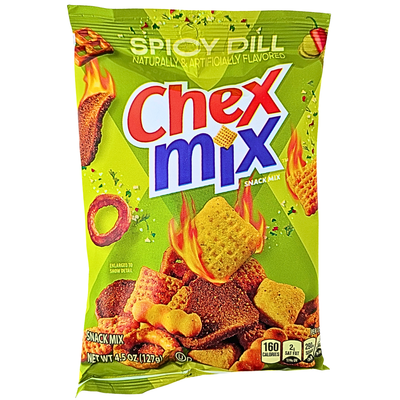 Chex Mix Spicy Dill 4.5oz - 8 Pack