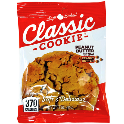 Classic Soft Baked Cookie Reese Peanut Butter 3oz - 8 Pack