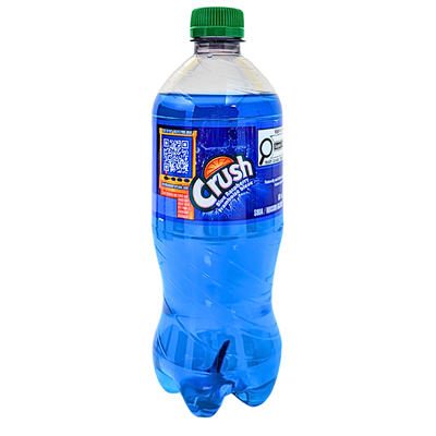 Crush Blue Raspberry 591mL - 24 Pack