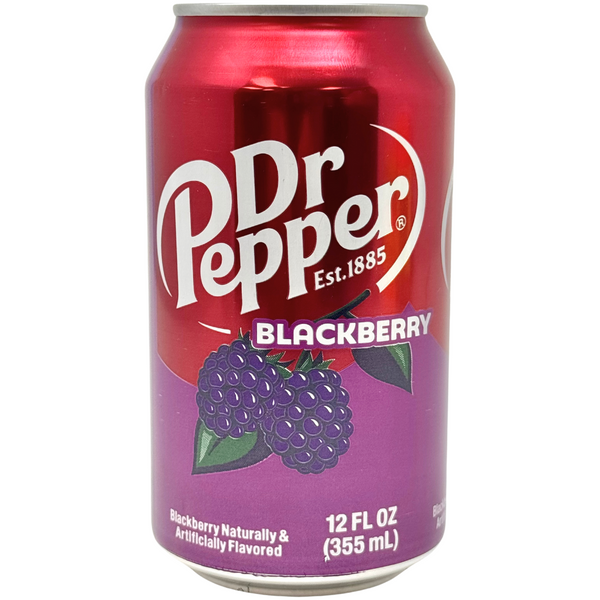 Dr. Pepper Blackberry 355ml - 12 Pack
