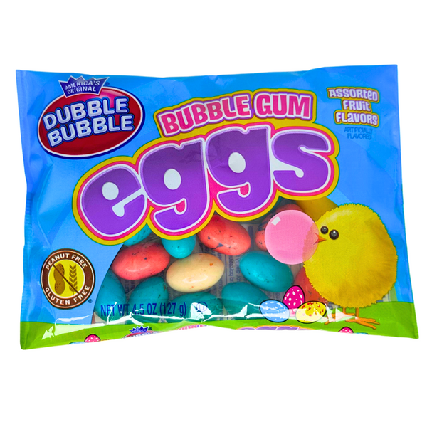 Dubble Bubble Gum Eggs 4.5oz - 12 Pack