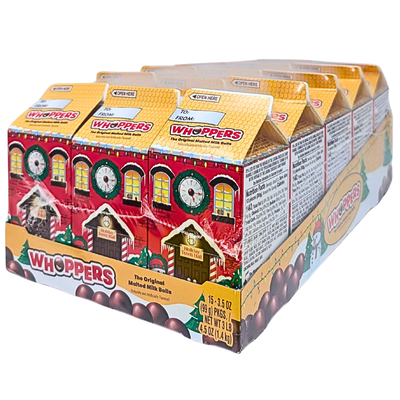 Whoppers Mini Christmas Carton 3.5oz - 15 Pack