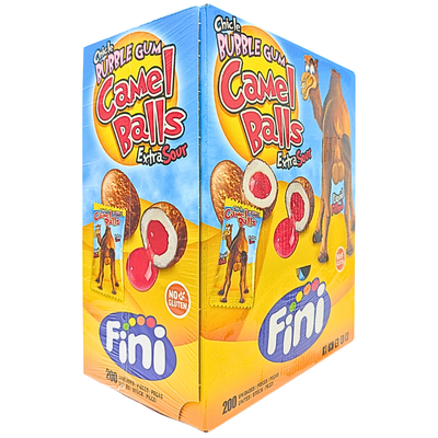 Fini Camel Balls Bubble Gum 200ct (UK) - 1 Box