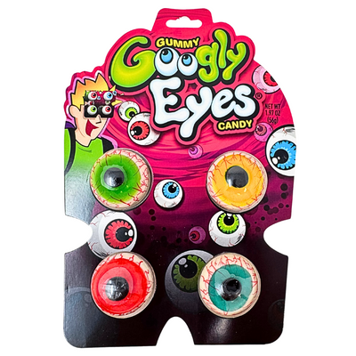Gummy Googly Eyes Candy 1.97oz - 12 Pack