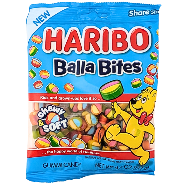 Haribo Balla Bites 4.5oz - 12 Pack