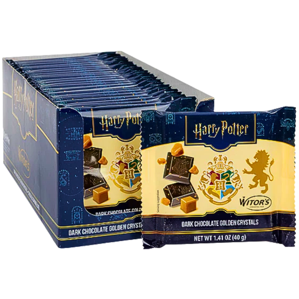 Harry Potter Dark Chocolate Golden Crystals 1.41oz - 24 Pack