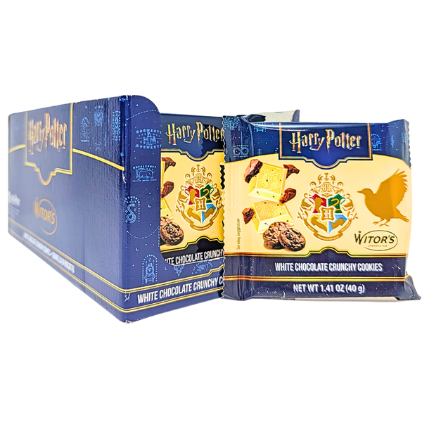 Harry Potter White Chocolate Crunchy Cookies 1.41oz - 24 Pack
