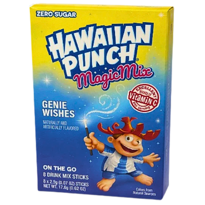 Hawaiian Punch Magic Mix Genie Wishes Single To Go - 12 Pack