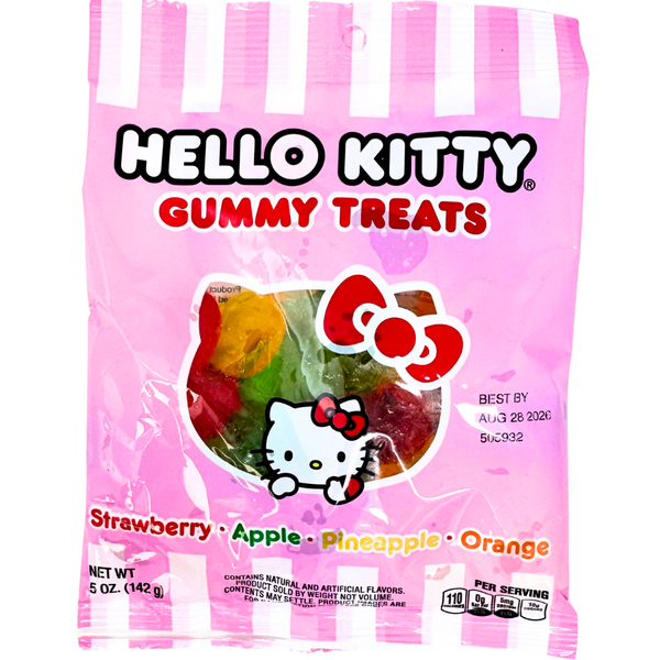 Hello Kitty Fruit Gummi Treats 5oz - 12 Pack