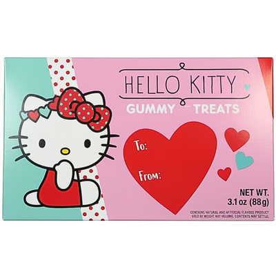 Hello Kitty Gummy Treats Theatere Box 3.1oz - 12 Pack