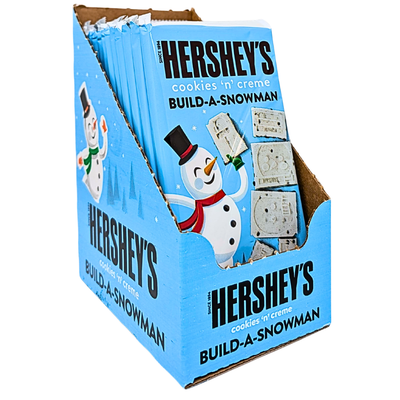 Hershey's Build-a-Snowman Cookies n Creme 4oz - 12 Pack