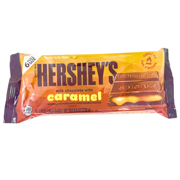 Hershey's Milk Chocolate With Caramel 6 Pack 8.4oz - 1 Package