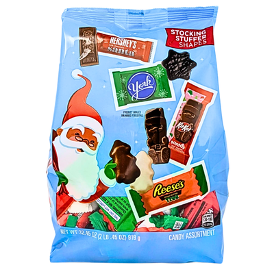 Hershey's Stocking Stuffer Shapes Assortment 32.45oz - 1 Bag