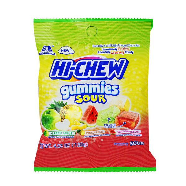 Hi-Chew Gummies Sour 4.23oz - 9 Pack - Gummy Candy