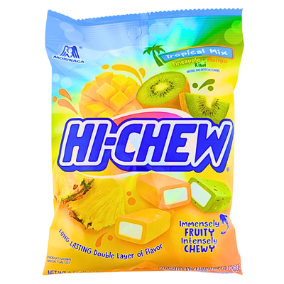 Hi-Chew Tropical Fruit Chews Candy - 6 Pack