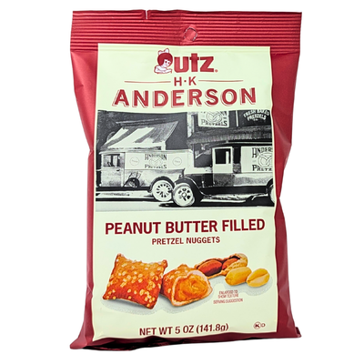 HK Anderson Peanut Butter Filled Pretzel Nuggets 5oz - 12 Pack